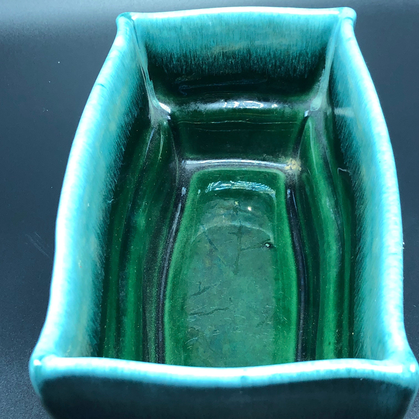 HULL POTTERY F82 USA green aquamarine and 50 similar items