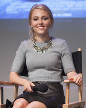 AnnaSophia Robb in directors chair smiling 16x20 Canvas Giclee - $69.99