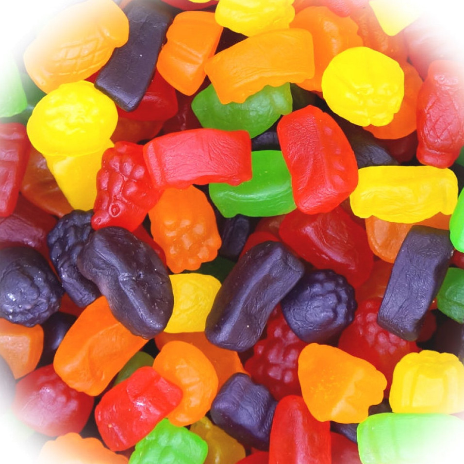 Sour Jujubes Large Soft Gummy Candy 7 LBs Chewy Assorted candies