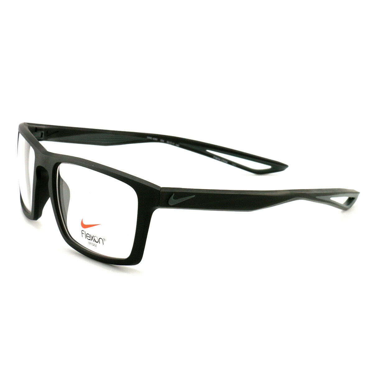 Nike Eyeglasses NIKE 4280 004 Black/Bomber Gray 53 17 140 Rubber Demo