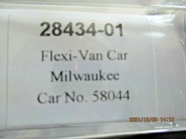 Trainworx Stock # 28434 -01 to -03 Milwaukee Flexi-Van Flat Car N-Scale image 5