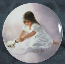 Tender Beginning Children and Pets Collectors Plate Zolan Pemberton &amp; Oakes - $17.97