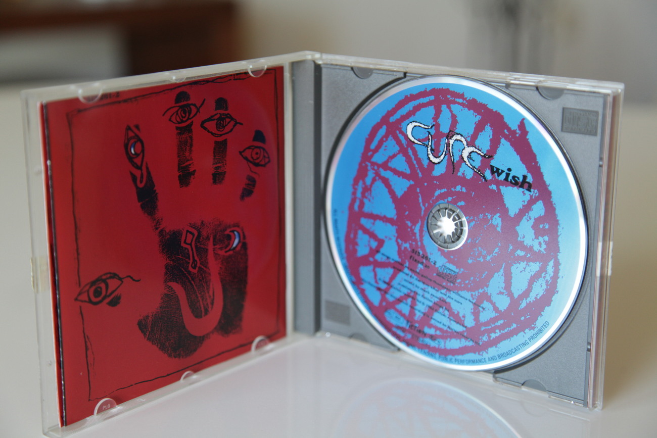 CD, THE CURE, WISH Album, 1992 CDs