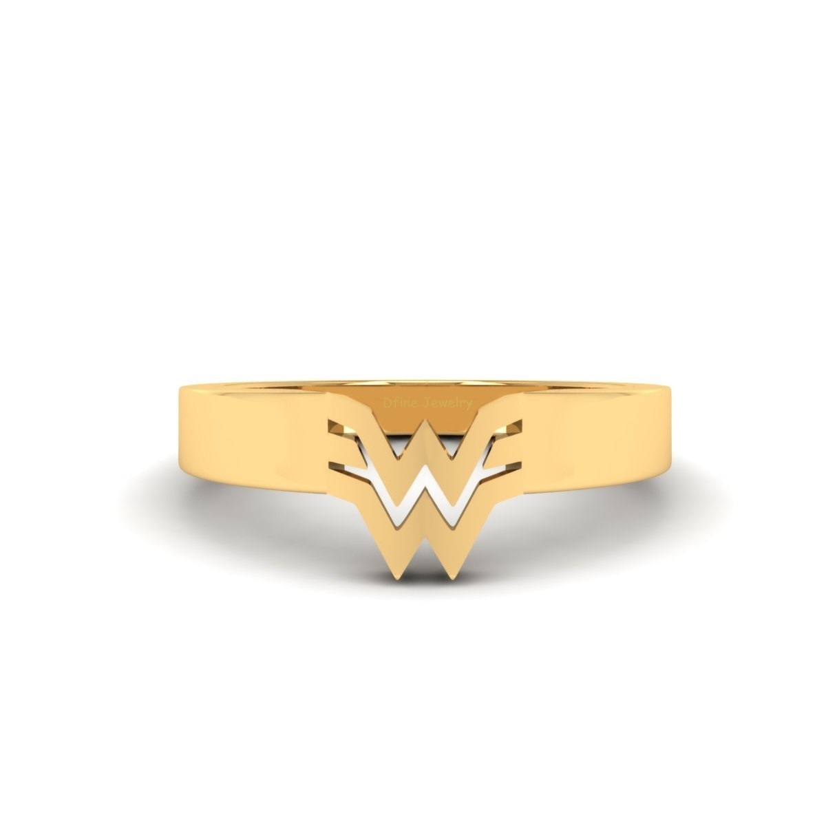 Fantasy Super Heroine Inspired Wonder Woman Ring Wonder Woman Jewelry 925 Silver
