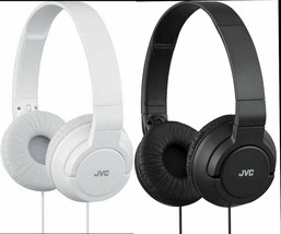 JVC HAS180 The Amazing On-Ear Headphones, White-Black Powerful Bass NEW  - $15.99