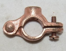 Caddy Hanger Split Ring Stand Off 1/2 Inch Copper Electro Plated 4560050CP image 2