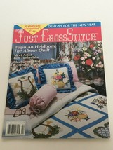 Just Cross Stitch Magazine Patterns Fruit Cornucopia Lighthouse February 1991 - $9.00