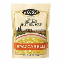 Alessi Split Pea Soup - Spaccarelli - Case Of 6-6 Oz. - $9.18