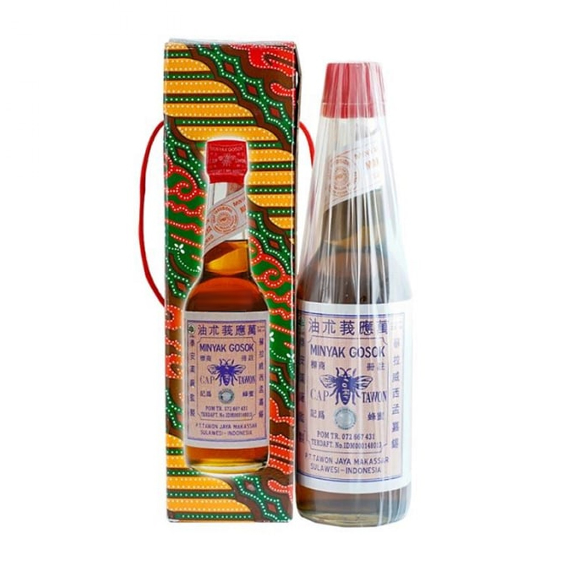 Cap Tawon (Bee Brand) Minyak Gosok Rub Oil GG, 330 ml (Pack of 1)