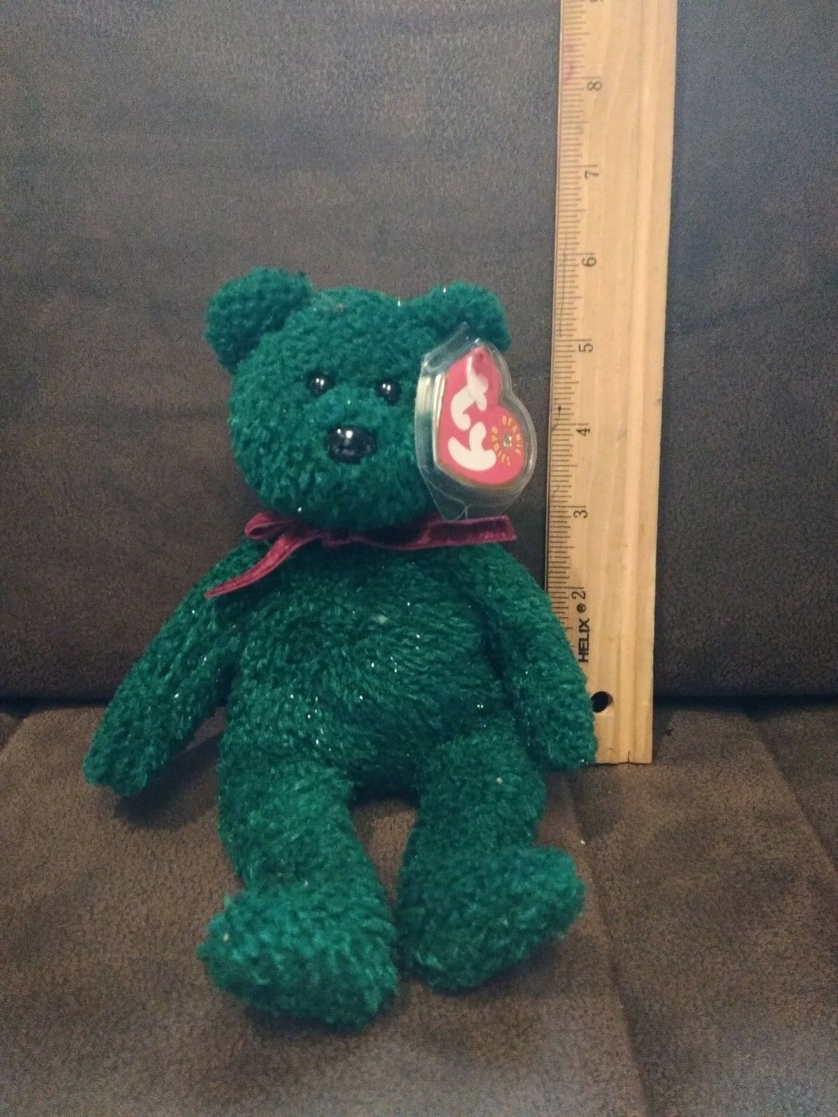 2001 holiday teddy beanie baby