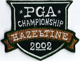 2002 84th Hazeltine National PGA Championship Golf Iron On Embroidered Patch - $9.99