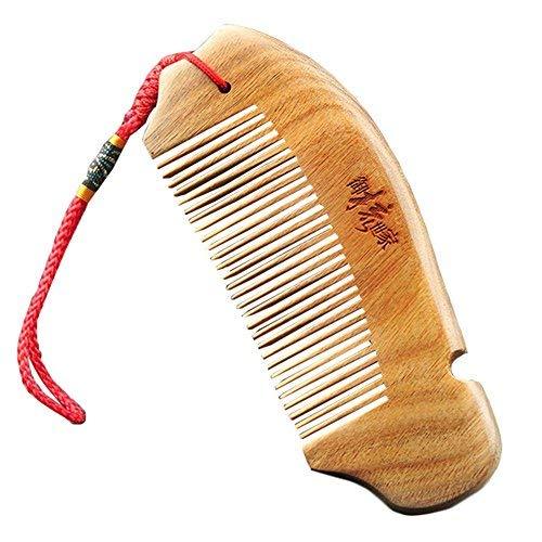 Elegant Handmade Premium Quality Comb Antistat Sandalwood Hair Care Comb