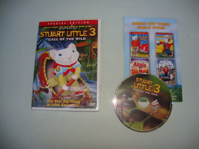 Stuart Little 3: Call Of The Wild (dvd, 2006, Special Edition) - Dvds 