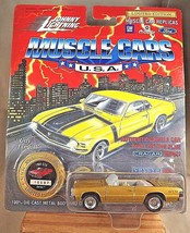 1994 Johnny Lightning USA Muscle Cars Series 7 1965 GTO Gold w/Chrome Crager Mag - $12.00