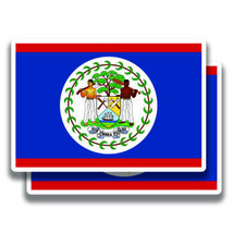 Belize Flag Decal 2 Stickers Bogo For Car Bumper Truck 4x4 2 For 1 - $3.95+