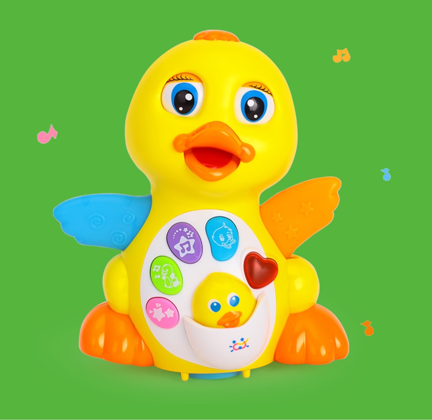 Baby Toys Flapping Yellow Duck Infant Electrical Universal Toy for Kids 13 old Developmental