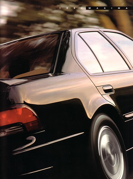 GLE SE GXE 1996 Nissan Maxima 30-page Original Car Sales Brochure Catalog 