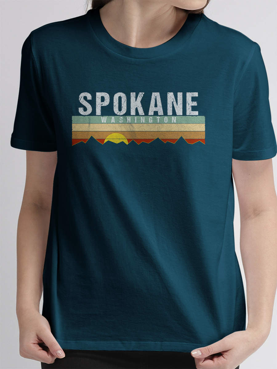 SGSTshirt Retro Vintage Spokane Shirt TShirts, Tank Tops