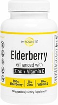 Imyoonité Ultra Cl EAN 2 Month Supply 3X Potency Black Elderberry Capsules Immune - $17.95
