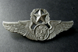 Us Air Force Enlisted Master Aircrew Wings Lapel Jacket Pin Badge 3 Inches - $6.85
