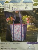 June Tailor Weekender Bag Sewing Kit - Skill Level Easy 15&quot; x 10&quot; x 6&quot; T... - $18.66