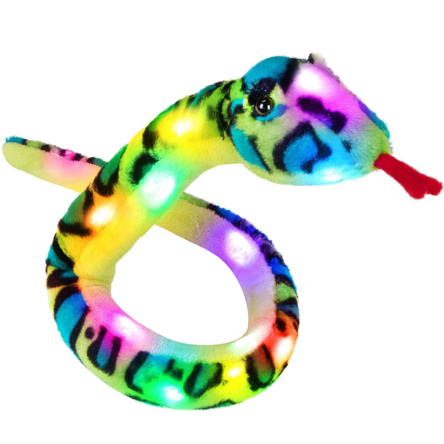 Primary image for Houswbaby 40 Realistic LED Snake Stuffed Animal Light up Glowing Lifelike Wild R