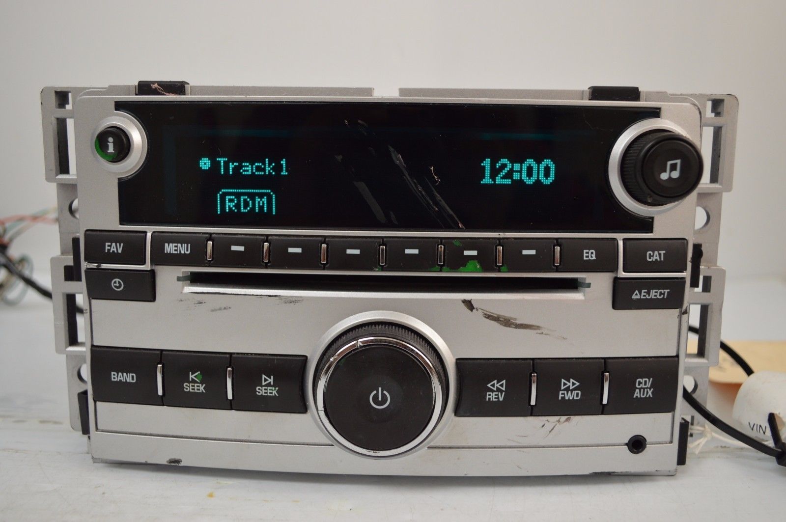 20092012 CHEVROLET MALIBU RADIO CD MP3 PLAYER TESTED 25833637 D36013