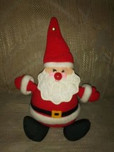 Hallmark Ambassador 1982 Vintage Santa Plush 9" Christmas Xmas Bell On Hat... - $29.69