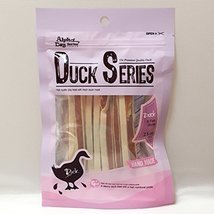 Dog Jerky Treats, Soft, Chewy, Healthy, Delicious, Duck, Chicken, and Fi... - $4.94