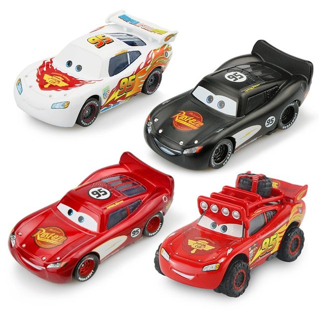 Disney Pixar Cars 2 3 New Lightning McQueen SUV Mater Flo Jackson Storm ...