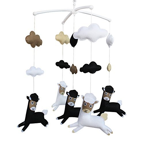 Primary image for Baby Gift Musical Mobile, Handmade Hanging Toy [Alpaca] Cute Toy