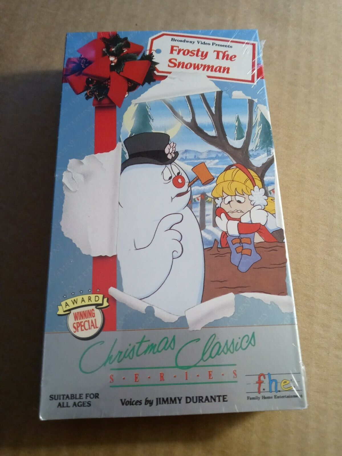 Frosty The Snowman VHS New - Broadway Video Presents SEALED - VHS Tapes