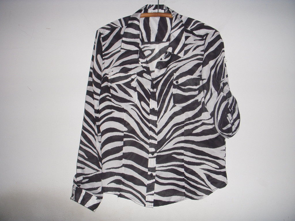 michael kors animal print blouse