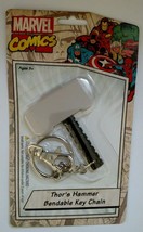  Marvel Comics Thor's Hammer Bendable Keychain - $6.92