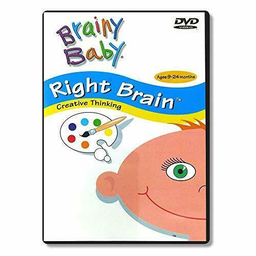 Brainy Baby Infant Learning DVD Right Brain Creative Thinking Classic ...