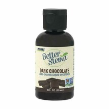 NOW Foods, Better Stevia Liquid, Dark Chocolate, Zero-Calorie Liquid Sweetene... - $12.96
