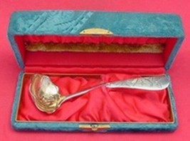 Knickerbocker Etched by Gorham Sterling Silver Sauce Ladle GW in Fitted Box - $800.91