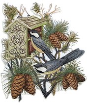 Nature Weaved in Threads, Amazing Birds Kingdom [Chickadee Enchantment] ... - $25.73