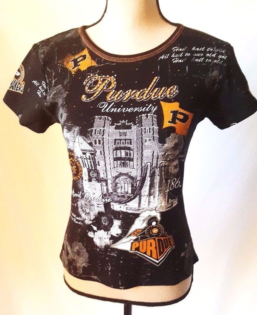 purdue shirts for women's