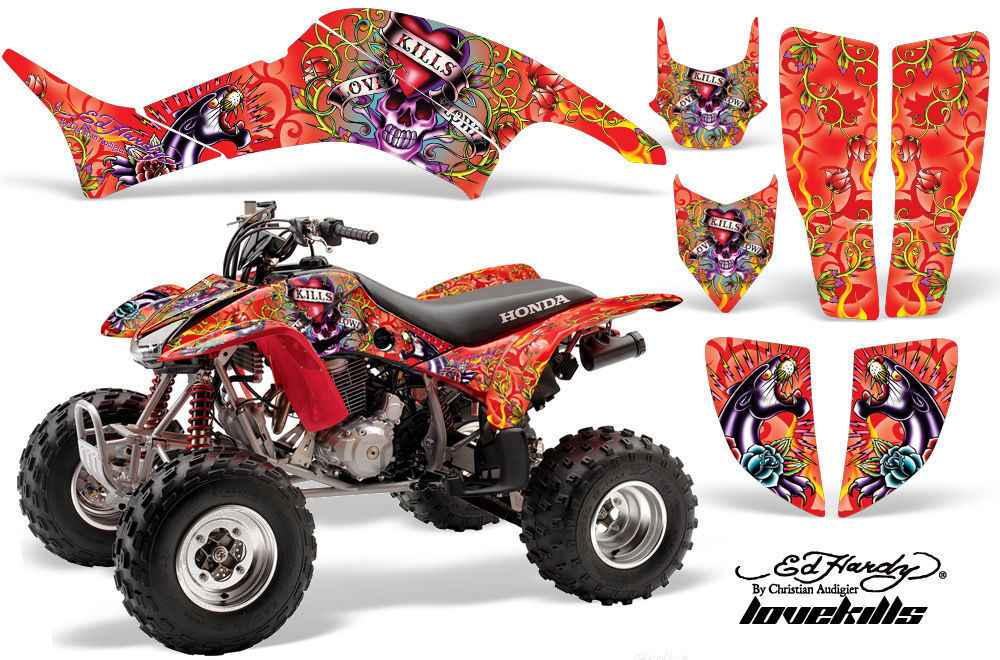 ATV Graphics Kit Decal Quad Sticker Wrap For Honda TRX400EX 19992007