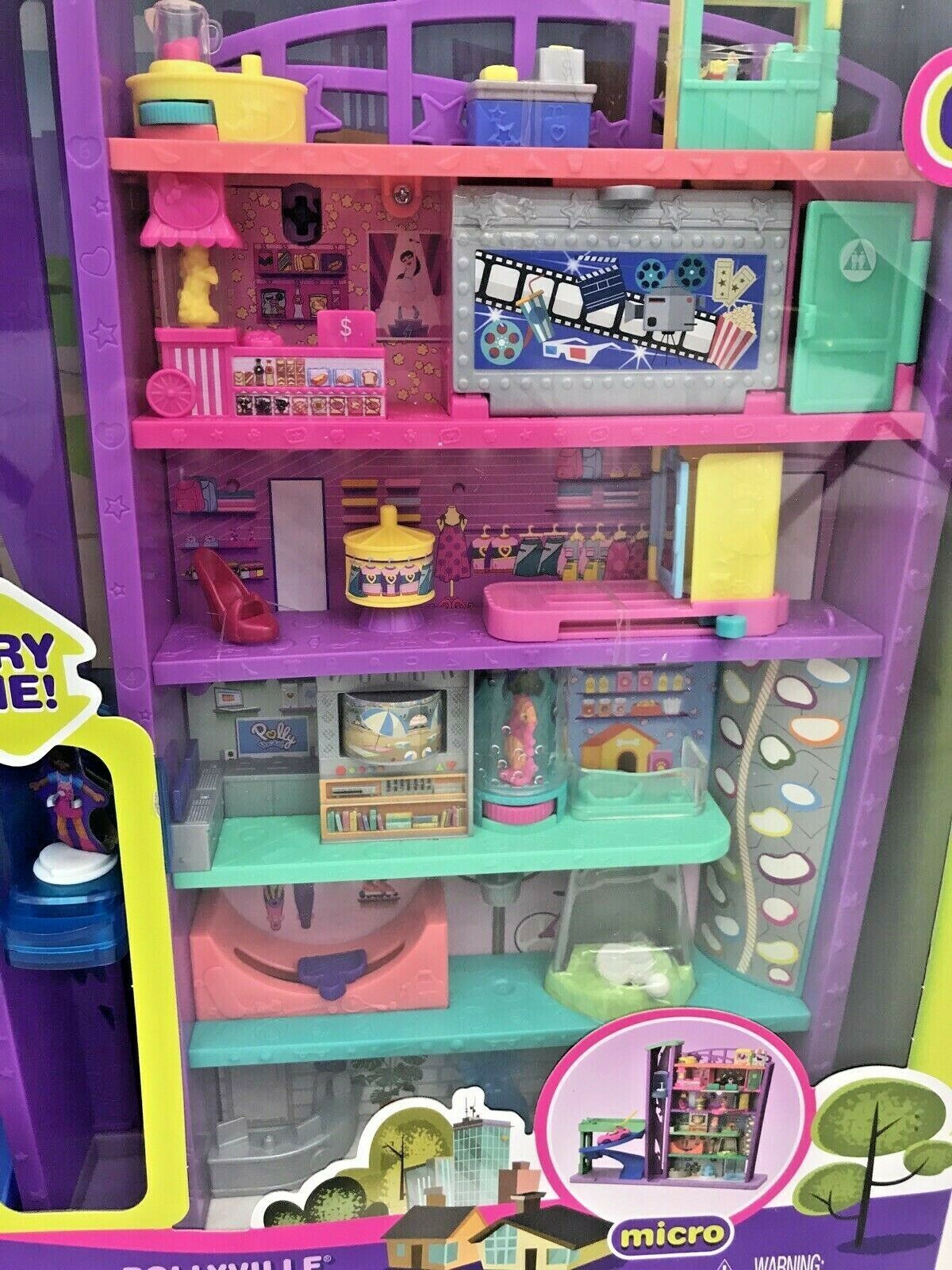 polly pocket mega mall set