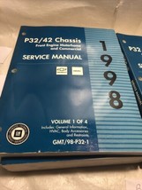 1998 Chevy GMC P32/42 Chassis Service Repair Shop Manual Set Factory OEM 1ST ED - $24.75