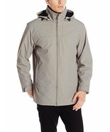 Weatherproof Men&#39;s Ultra-Tech Coat Quilted Lining X-Large XL Rain Jacket... - $29.69