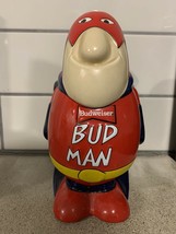 Bud Man Beer Stein Budweiser 2nd Edition 1989 Ceramarte Brazil Budman Man cave - $49.99