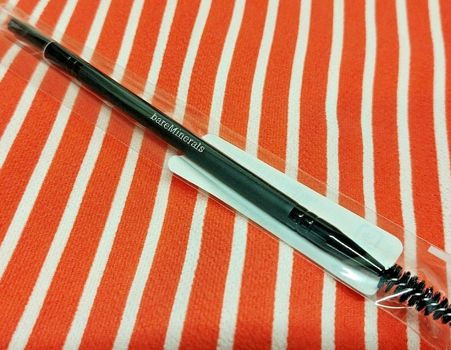 bareMinerals BROW MASTER BRUSH Eyebrow Double Ended Stiff Angle & Spoolie Define