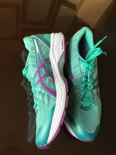 ASICS T6A9N Duomax Ahar Gel Speva Running Shoes Bluegreen Aqua Purple WomenS 10 - Athletic