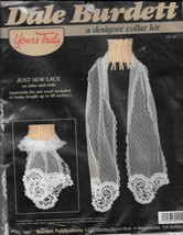 Vintage Dale Burdett A Designer Collar Kit - 60" Lace Scarf (Wedding Veill) NIP - $10.00