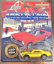 1994 Johnny Lightning USA Muscle Cars Series 1 1969 GTO JUDGE Yellow w/CragerMag - $13.00