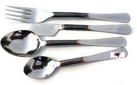 Medieval Eating Utensil Set Silverware Flatware Stainless Steel Fork Spoon Knife image 5