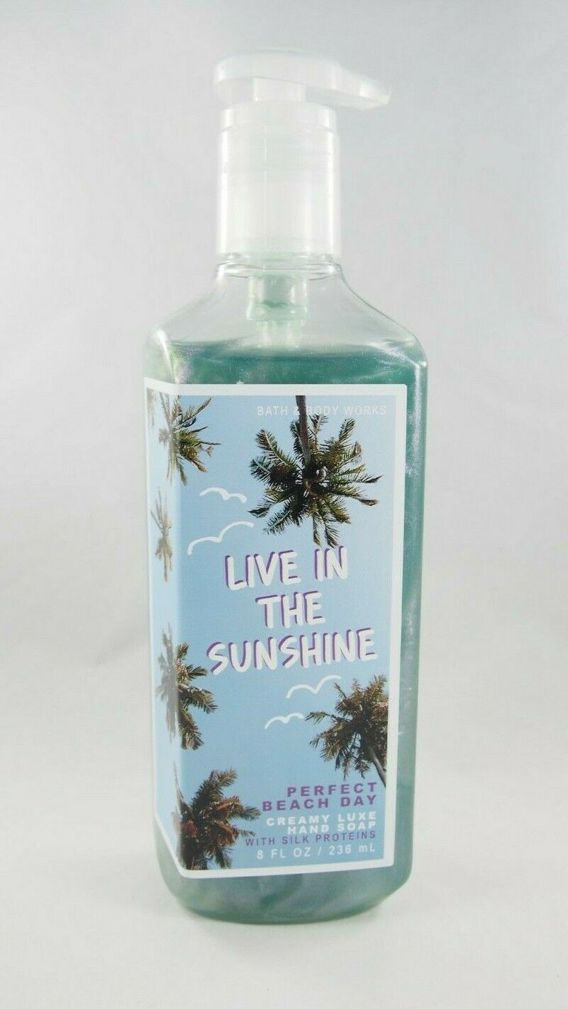 (1) Bath & Body Works Live in the Sunshine Beach Day Luxe Hand Soap 8oz New